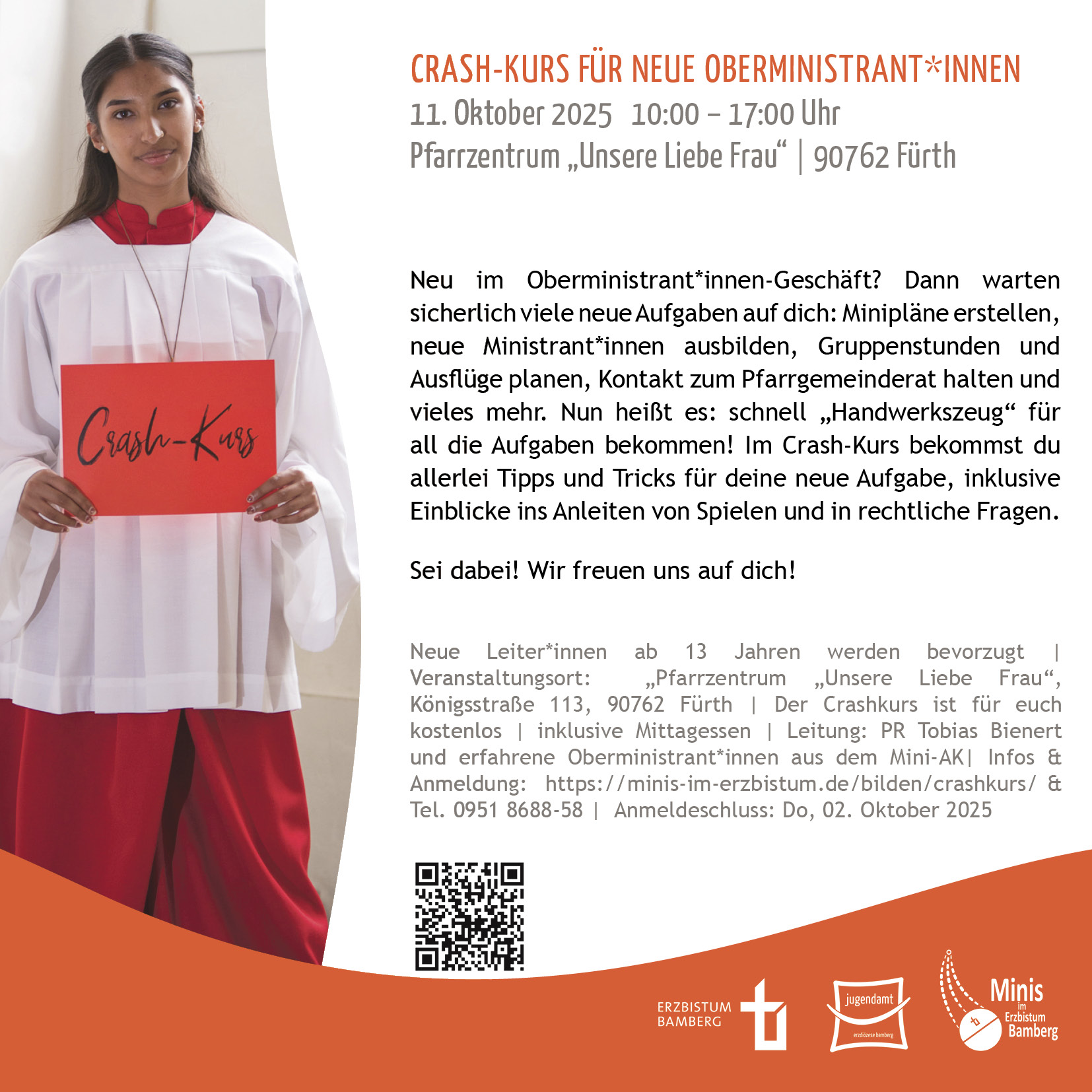Crashkurs Flyer online 10-2025 Fürth