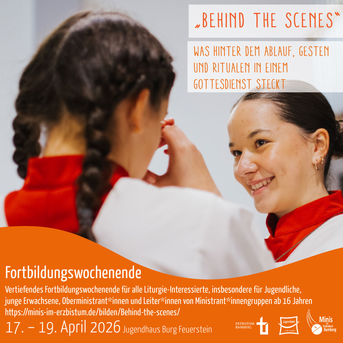 Fortbildungswochenende Behind the scenes