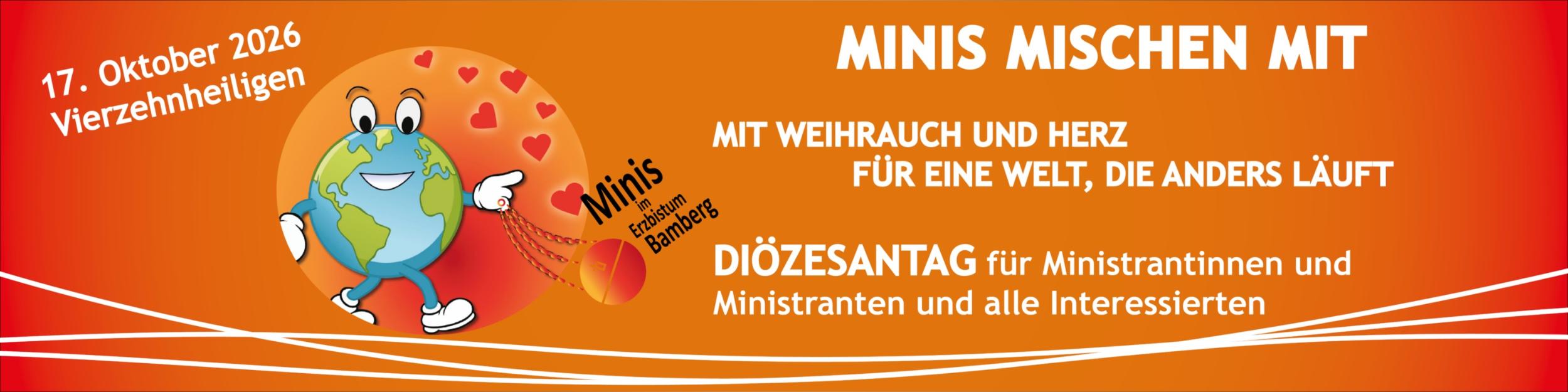 Diözesanministrantentag 2026 - Minis mischen mit